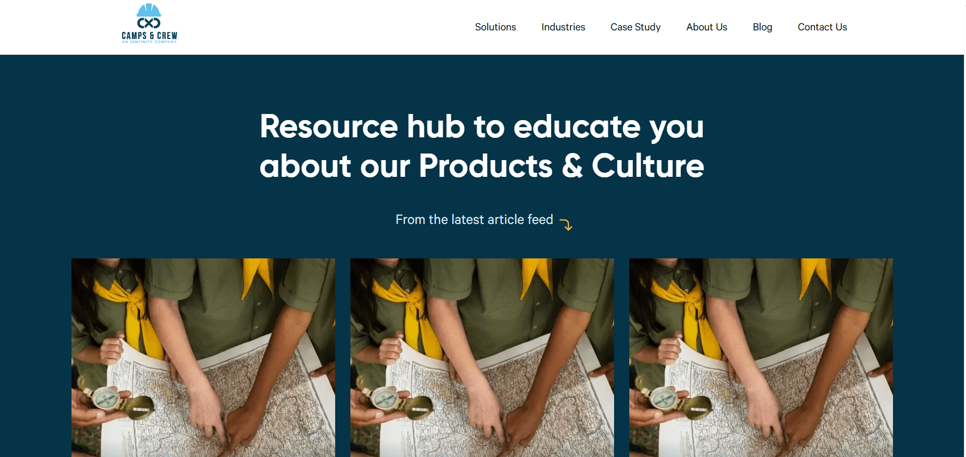 Camp-Crew Blogs site